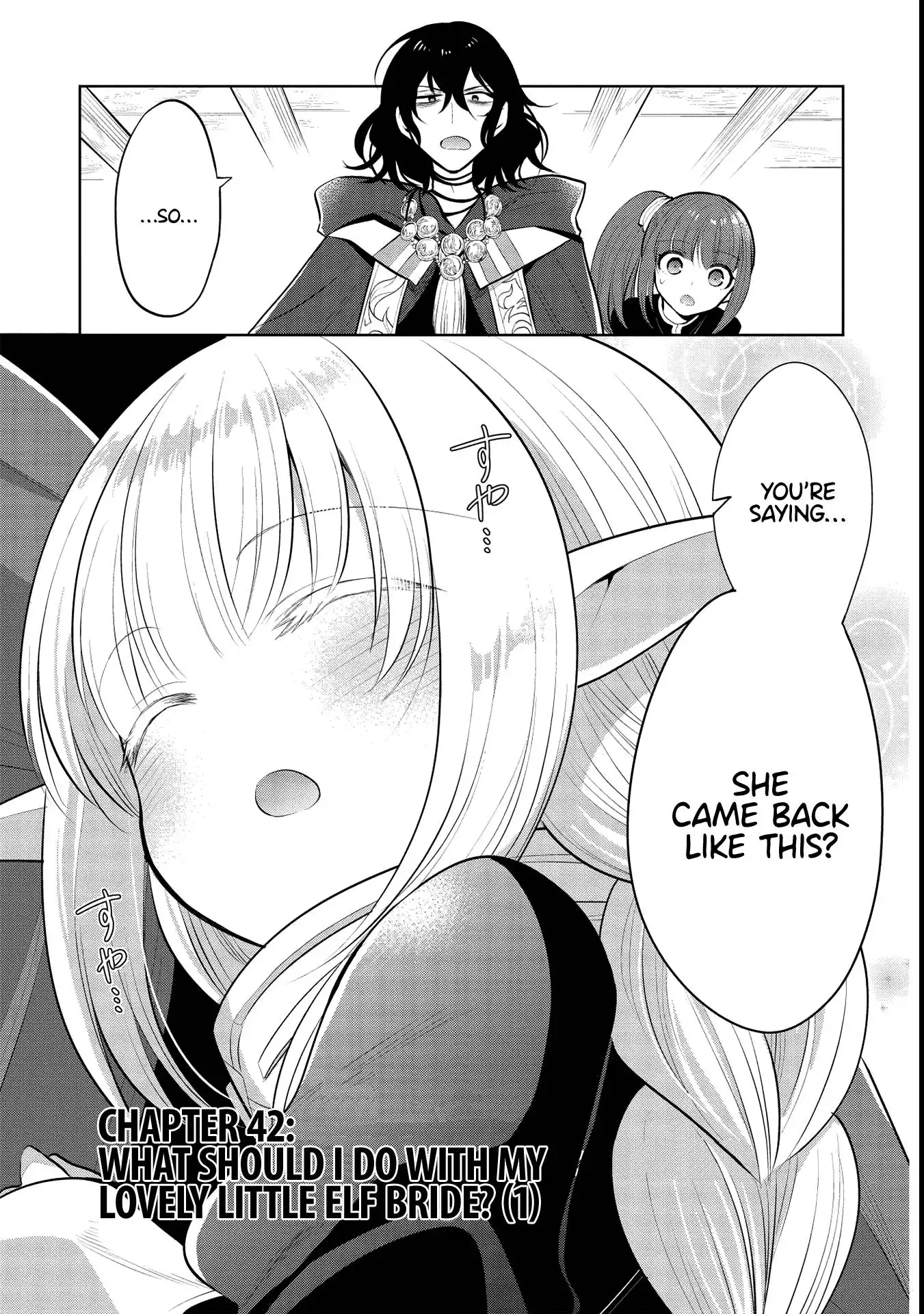 Maou no Ore ga Dorei Elf wo Yome ni Shitanda ga, Dou Medereba Ii? Chapter 42 1